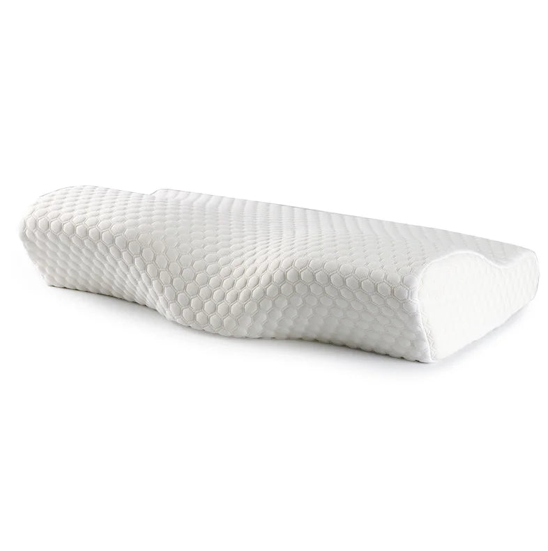 Oreiller cervical ergonomique en mousse à mémoire de forme